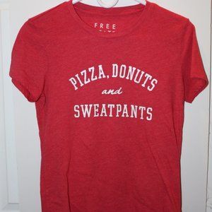 Cute Red Women's Cut T-Shirt